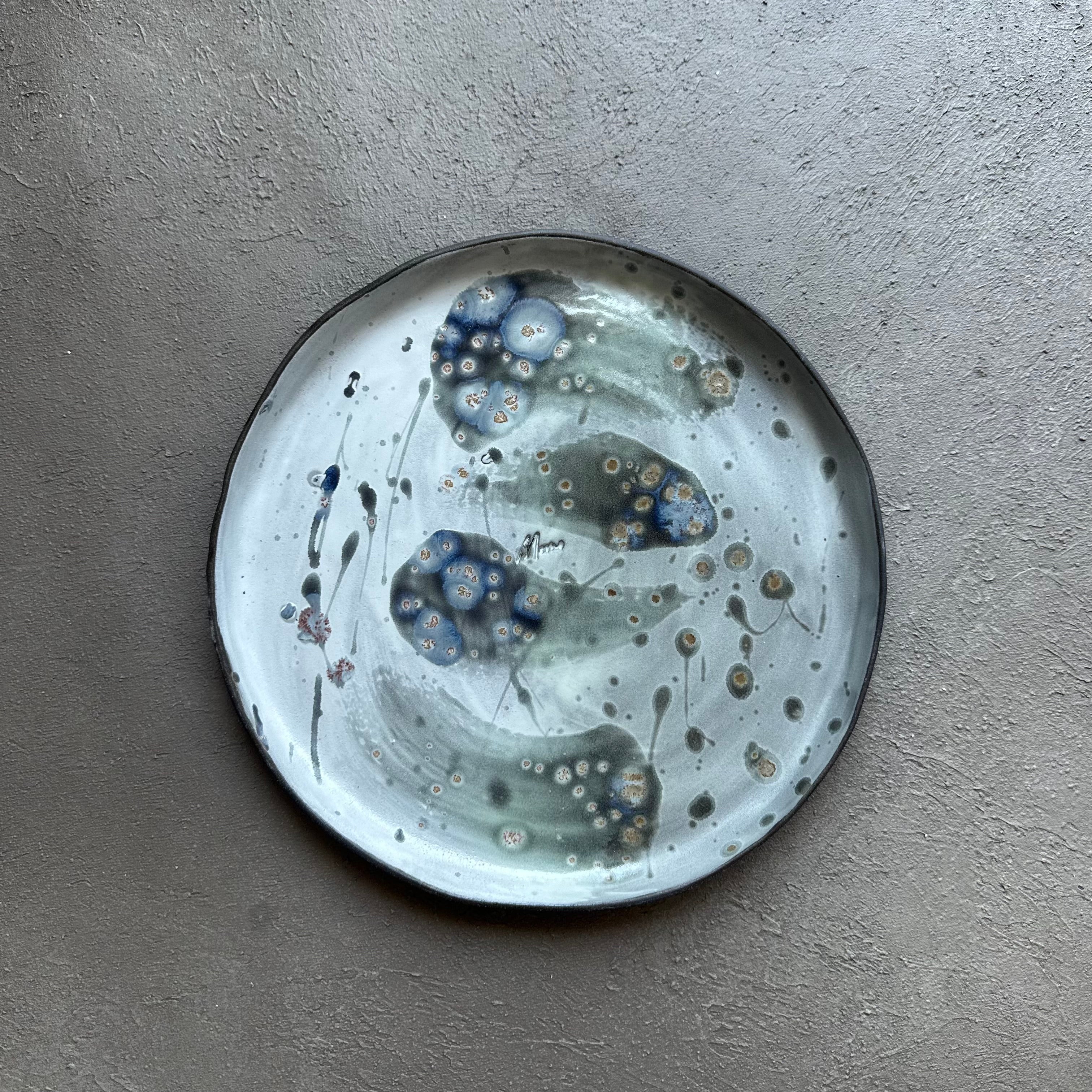 Bluemoon Stoneware Plate